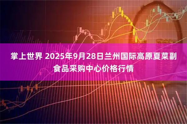 掌上世界 2025年9月28日兰州国际高原夏菜副食品采购中心价格行情