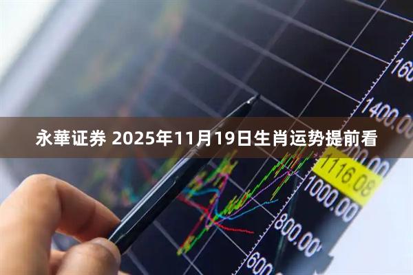 永華证券 2025年11月19日生肖运势提前看